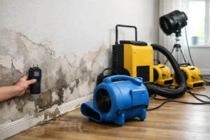 How to Dry Water Damaged Walls Safely and Completely