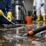 The Sewage Backup Cleanup Process, Step by Step
