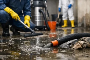 The Sewage Backup Cleanup Process, Step by Step